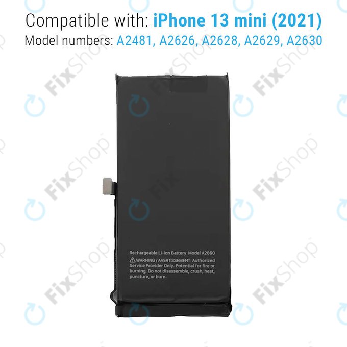 Apple IPhone 13 Mini Baterie 2406mAh FixShop