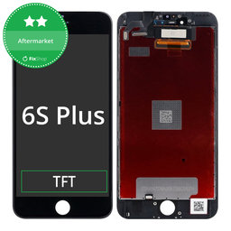 Apple iPhone 6S Plus - Ecran LCD + Sticlă Tactilă + Ramă (Black) TFT