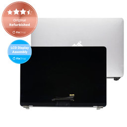 Apple MacBook 12" A1534 (Early 2016 - Mid 2017) - Ecran LCD + Sticlă Frontală + Carcasă Spate (Silver) Original Refurbished