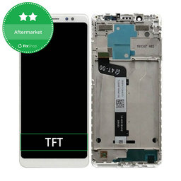 Xiaomi Redmi Note 5 Pro - Ecran LCD + Sticlă Tactilă + Ramă (White) TFT