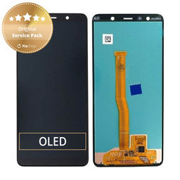 Samsung Galaxy A7 A750F (2018) - Ecran LCD + Sticlă Tactilă - GH96-12078A Genuine Service Pack