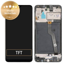 Samsung Galaxy A10 A105F, M10 M105F - Ecran LCD + Sticlă Tactilă + Ramă (Black) - GH82-20227A, GH82-20322A Genuine Service Pack