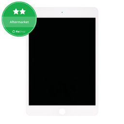 Apple iPad Mini 5 - Ecran LCD + Sticlă Tactilă (White) TFT