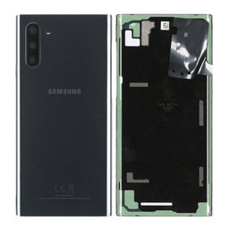 Samsung Galaxy Note 10 - Carcasă Baterie (Aura Black) - GH82-20528A Genuine Service Pack