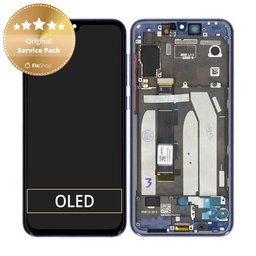 Xiaomi Mi 9 SE - Ecran LCD + Sticlă Tactilă + Ramă (Ocean Blue) - 5610100210B6 Genuine Service Pack