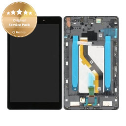 Samsung Galaxy Tab A 8 (2019) WiFi - Ecran LCD + Sticlă Tactilă (Carbon Black) - GH81-17227A Genuine Service Pack