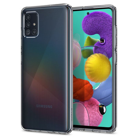 Spigen - Husă Liquid Crystal pentru Samsung Galaxy A71, transparentă