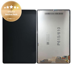 Samsung Galaxy Tab S6 Lite P610, P615 - Ecran LCD + Sticlă Tactilă (Oxford Gray) - GH82-22896A Genuine Service Pack