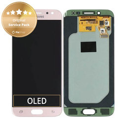 Samsung Galaxy J5 J530F (2017) - Ecran LCD + Sticlă Tactilă (Pink) - GH97-20738D, GH97-20880D Genuine Service Pack