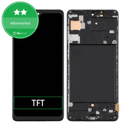 Samsung Galaxy A71 A715F - Ecran LCD + Sticlă Tactilă + Ramă TFT