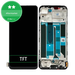 Realme 8 Pro - Ecran LCD + Sticlă Tactilă + Ramă (Black) TFT