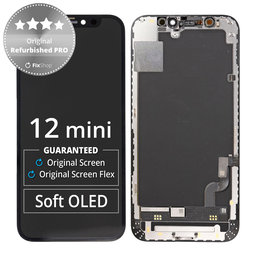 Apple iPhone 12 Mini - Ecran LCD + Sticlă Tactilă + Ramă Original Refurbished PRO