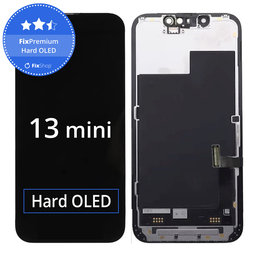 Apple iPhone 13 Mini - Ecran LCD + Sticlă Tactilă + Ramă Hard OLED FixPremium