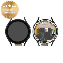 Samsung Galaxy Watch 4 44mm R870 R875 - Ecran LCD + Sticlă Tactilă + Ramă (Black) - GH97-26410A Genuine Service Pack