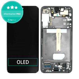 Samsung Galaxy S22 Plus S906B - Ecran LCD + Sticlă Tactilă + Ramă (Phantom Black) OLED