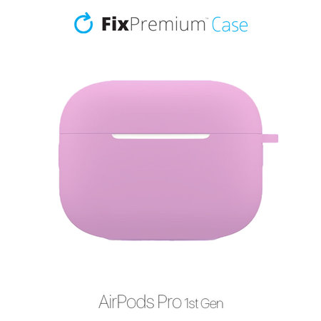 FixPremium - Silicon Caz pentru AirPods Pro, lila