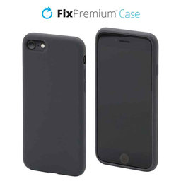 FixPremium - Silicon Caz pentru iPhone 7, 8, SE 2020 & SE 2022, space grey