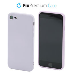 FixPremium - Silicon Caz pentru iPhone 7, 8, SE 2020 & SE 2022, violet