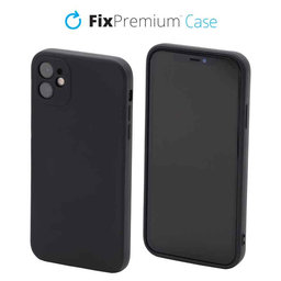 FixPremium - Silicon Caz pentru iPhone 11, negru