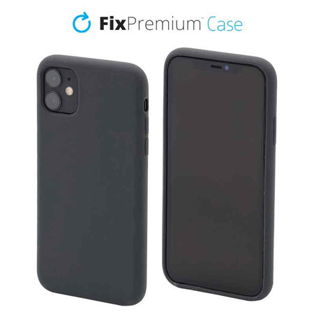 FixPremium - Silicon Caz pentru iPhone 11, space grey