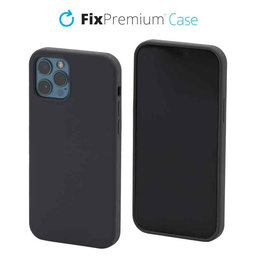 FixPremium - Silicon Caz pentru iPhone 12 Pro, space grey