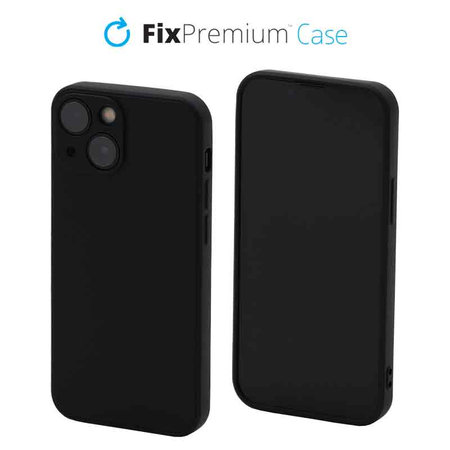 FixPremium - Silicon Caz pentru iPhone 13 mini, negru