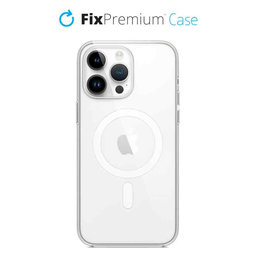 FixPremium - Silicon Caz cu MagSafe pentru iPhone 13 Pro Max, negru