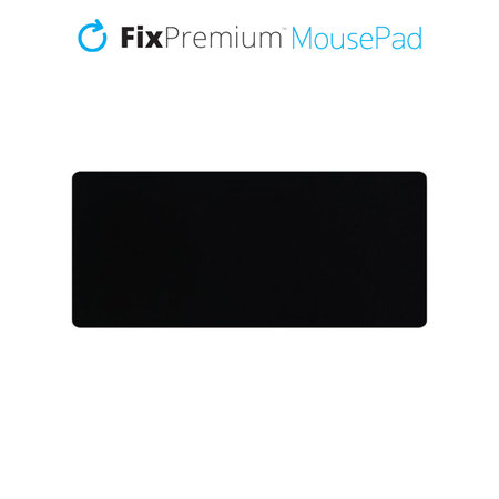 FixPremium - Pad pentru mouse, 120x50cm, negru