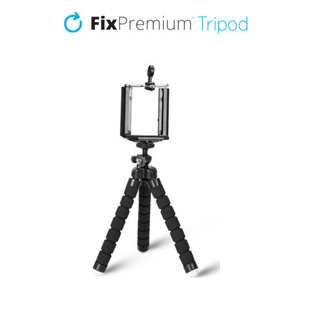 FixPremium - Tripod pentru Smartphone, negru