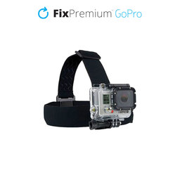 FixPremium - Titularul pe cap pentru GoPro, negru