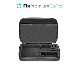 FixPremium - Carcasă Protectoare pentru GoPro & Accesorii (Mărimea L), negru