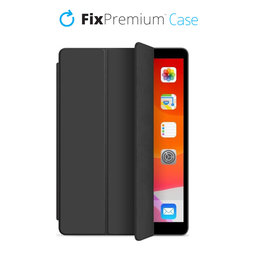 FixPremium - Închidere Silicon Caz pentru iPad 10.2 (7th, 8th, 9th Gen), negru