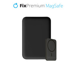 FixPremium - MagSafe PowerBank 5000 mAh, negru
