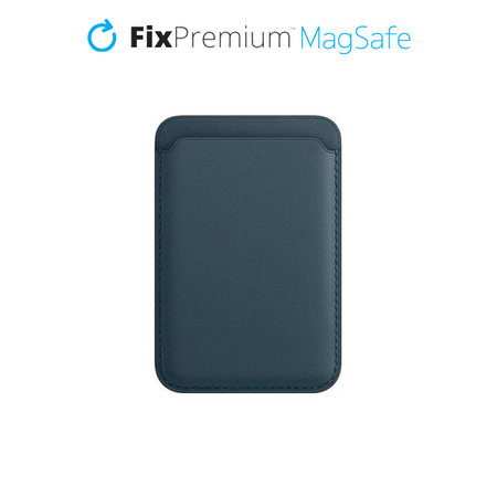 FixPremium - MagSafe Portofel, albastru