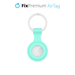 FixPremium - Silicon Breloc pentru AirTag, turcoaz