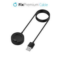 FixPremium - Stație de încărcare pentru Garmin Un ceas, negru