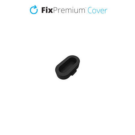 FixPremium - Capac conector de încărcare pentru Garmin Un ceas, negru