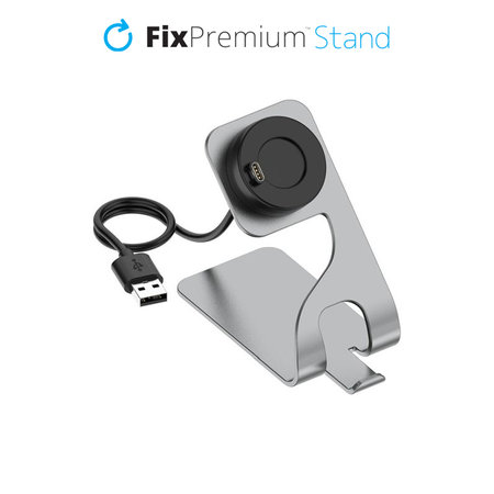 FixPremium - Stand Încărcare pentru Garmin Un ceas, space grey