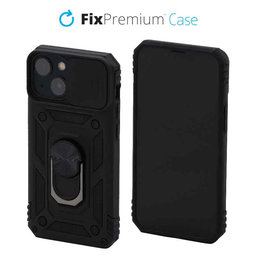 FixPremium - Caz CamShield pentru iPhone 13 mini, negru