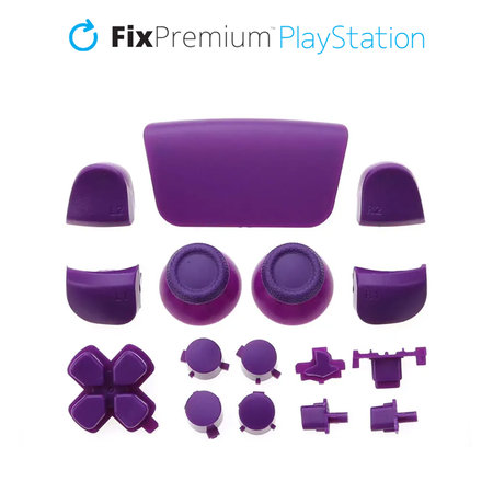 FixPremium - Elemente decorative pentru PS5 DualSense, violet