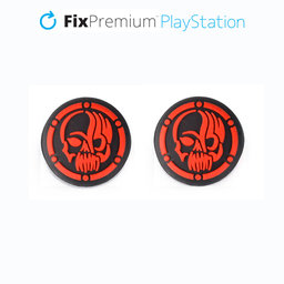 FixPremium - PS4/PS5 Skull Controller Grip Caps - set de 2 buc