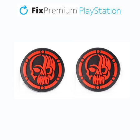 FixPremium - PS4/PS5 Skull Controller Grip Caps - set de 2 buc