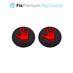FixPremium - PS4/PS5 Bloody Hands Controller Grip Caps - set de 2 buc
