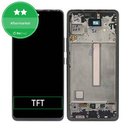 Samsung Galaxy A53 A536B - Ecran LCD + Sticlă Tactilă + Ramă TFT