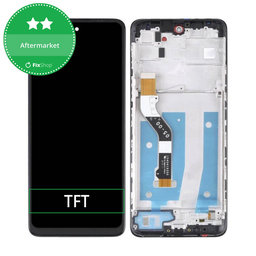 Motorola Moto G60s XT2133 - Ecran LCD + Sticlă Tactilă + Ramă (Black) TFT