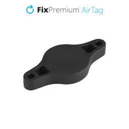 FixPremium - Suport pentru Apple AirTag pentru bicicleta, negru