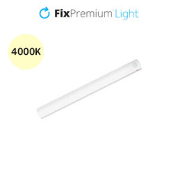 FixPremium - Lumină de noapte LED cu senzor de mi?care (galben cald), (0.2m), alb