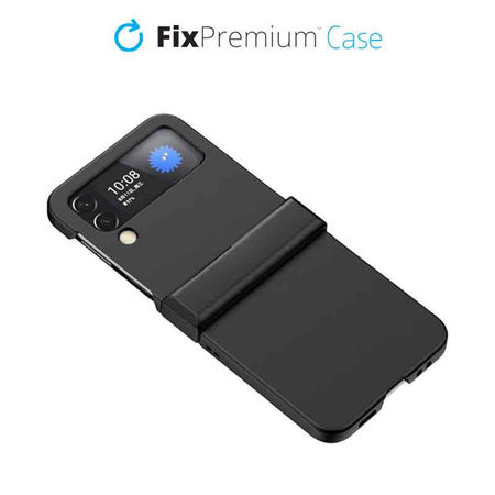 FixPremium - Silicon Caz pentru Samsung Galaxy Z Flip 4, negru