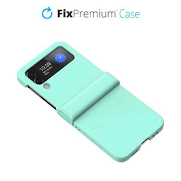 FixPremium - Silicon Caz pentru Samsung Galaxy Z Flip 4, turcoaz