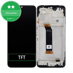 Xiaomi Poco M4 5G 22041219PG - Ecran LCD + Sticlă Tactilă + Ramă (Power Black) - 560005L19P00 Genuine Service Pack